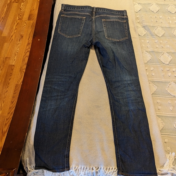 J crew factory "flex" straight fit jeans 33x30 - Picture 3 of 3